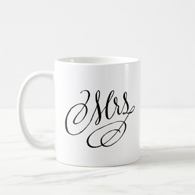 Señora regalo nupcial de la ducha de la nueva taza (Izquierda)