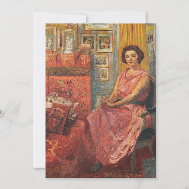 Señora Reine Bénard | Édouard Vuillard (Anverso)