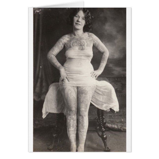 Señora tatuada Curvy (Frente)