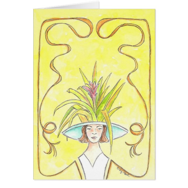 Señora tropical II (Frente)
