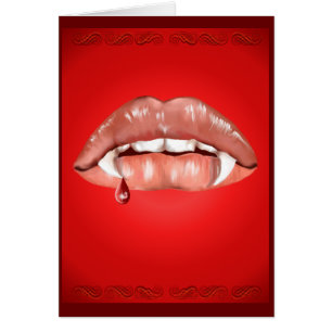 Señora Vamp Card