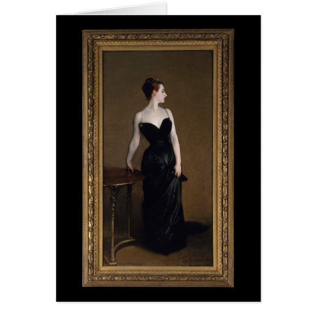 Señora X de John Singer Sargent (Frente)