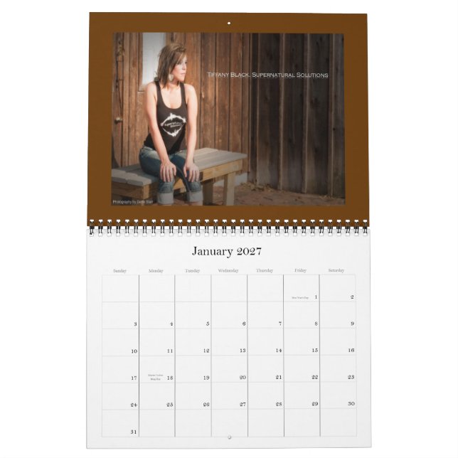 Señoras del *NEW* 2013 del calendario paranormal (Jan 2027)