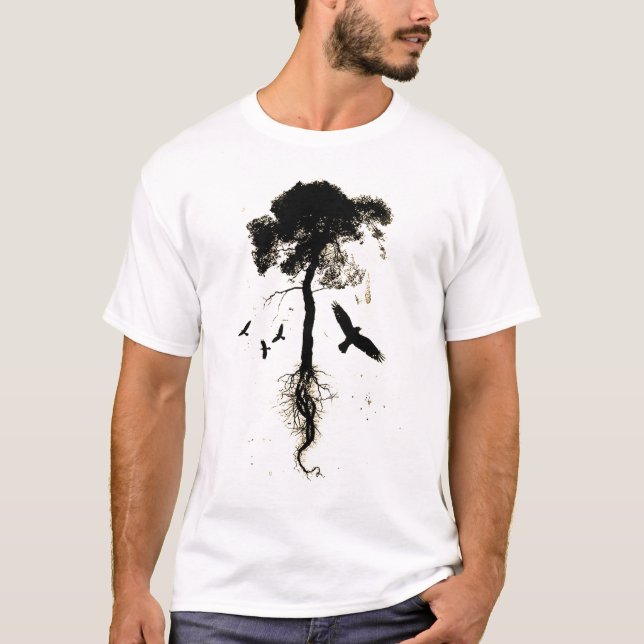 Señoras que asesinan la camisa de los cuervos (Anverso)