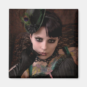 Señorita Pavo Real - Imán