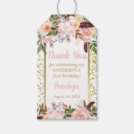 Señorita una etiqueta de favor maravillosa