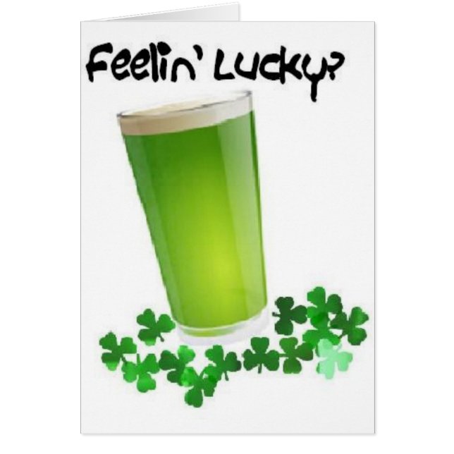 ¿sensación afortunado? (Frente)