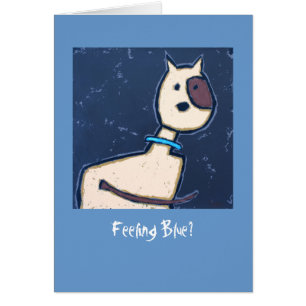 ¿Sensación azul? tarjeta