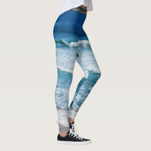 Sensación Como El Día De La Playa, Damas Leggings