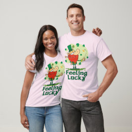 Sensación de camisa de Leprechaun Afortunada