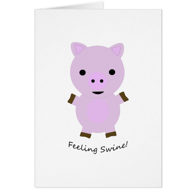 Sensación de cerdo enano (Frente)