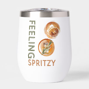 Sensación de cóctel Naranja Spritzy