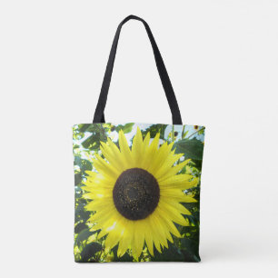 Sensación De Girasol Impresión Bolsa De Tote