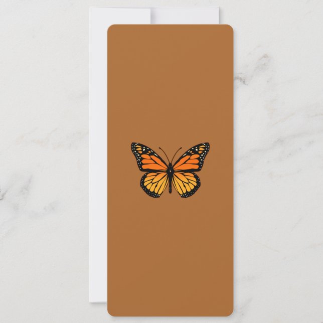 Sensación de la mariposa de monarca (Anverso)