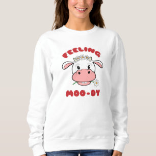 Sensación de Moo-dy   Camisas sudaderas de citaci
