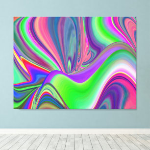 Sensación de verano, Arte de arcoíris 3D abstracto