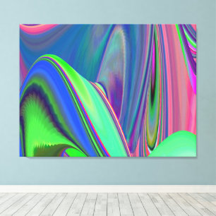 Sensación de verano, Arte de arcoíris 3D abstracto