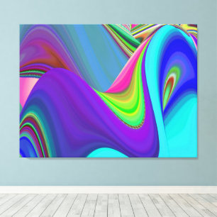 Sensación de verano, Arte de arcoíris 3D abstracto