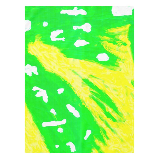 Sensación feliz de manteles (Anverso)