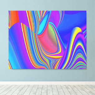 Sensación veraniega , Arte abstracto de arcoíris 3