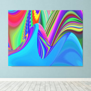 Sensación veraniega , Arte abstracto de arcoíris 3