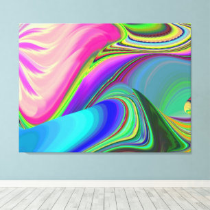 Sensación veraniega , Arte de arcoíris 3D abstract