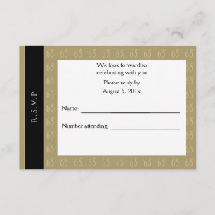 Sensacional En 65 Invitaciones RSVP