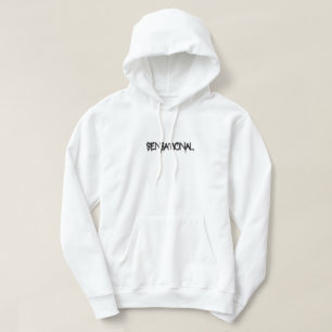 Sensacional Sudadera con capucha de moda urbana