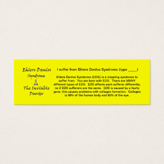 Sensibilización sobre EDS - Skinny