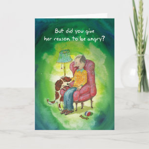 Sensible Cocker Spaniel - Tarjeta de cumpleaños