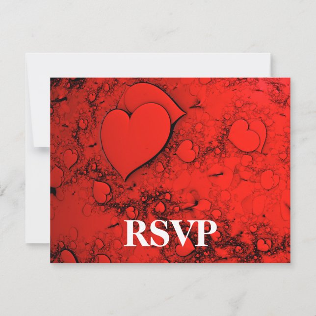 Sensitive Hearts RSVP (Anverso)