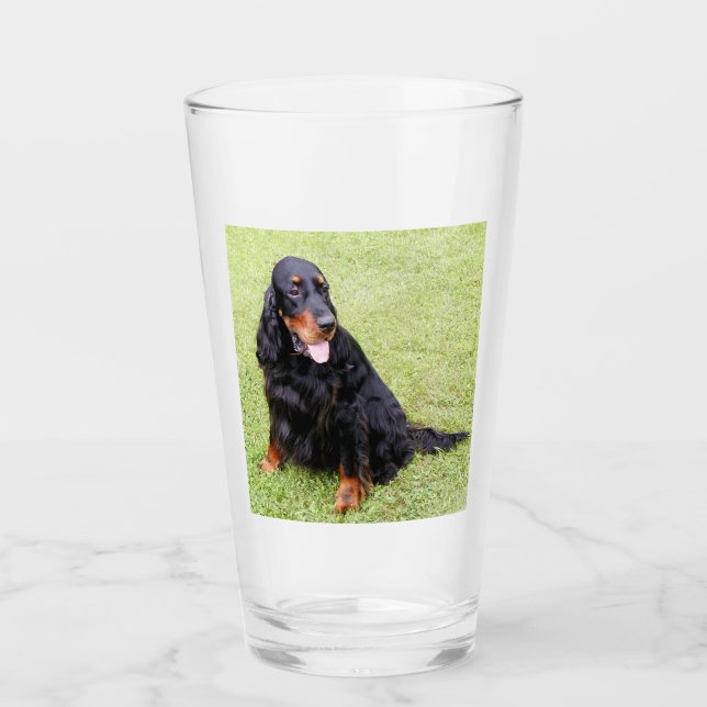 sentada de gordon setter (Anverso)