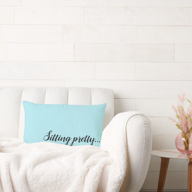 Sentado bonito... almohada lumbar (Sofá)