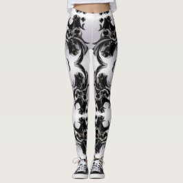 "Sentimiento con abstracción", Leggings de mujer