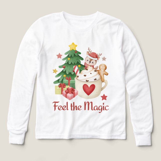 Sentir a los Navidades mágicos (Diseño frontal)