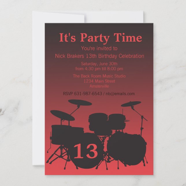 Sentir la invitación al tambor de golpes (Anverso)