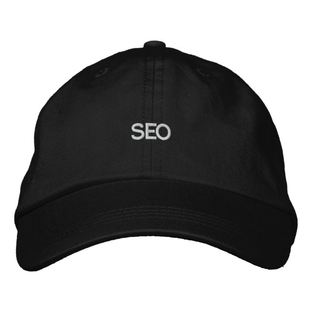 SEO Gorra negro (Anverso)