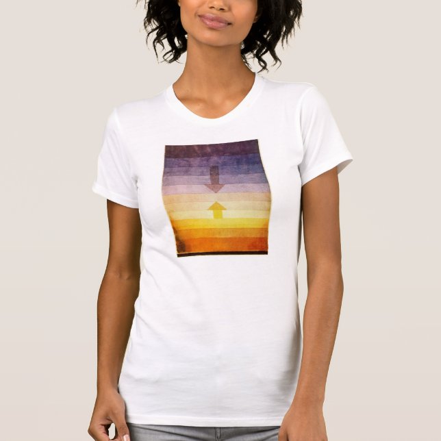 Separación de Paul Klee en la camiseta de la tarde (Anverso)