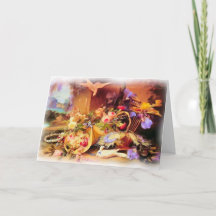 Separación, partición de tarjeta de felicitación r