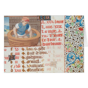 Septiembre: Apisonamiento de las uvas