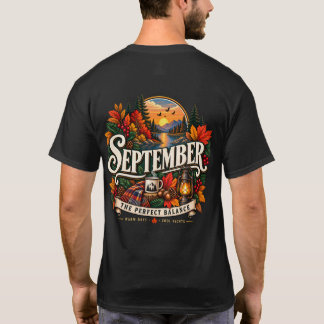 Septiembre El Equilibrio Perfecto Vintage Camiseta