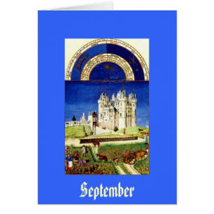 Septiembre - Tres Riches Heures du Duc de Berry