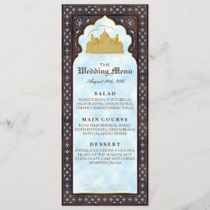 Séptimo cielo - Tarjeta de menú