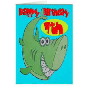 Séptimo cumpleaños del Tiburón Verde