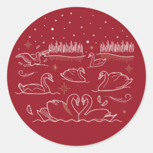 SEPTIMO DÍA DE NAVIDAD / Pegatinas de Navidad