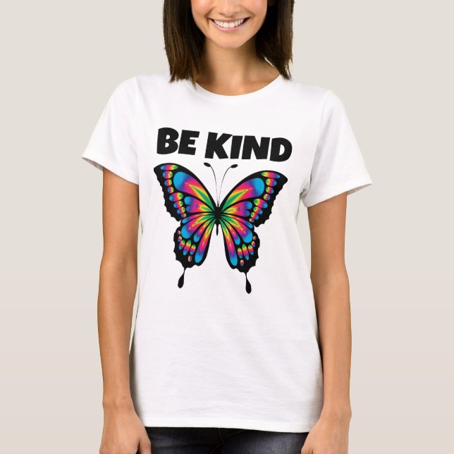 SER AMABILIDADES DE LA MARIPOSA DE LA CAMISA (Anverso)