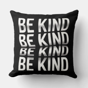 Ser amable Cojín decorativo - Afirmación positiva
