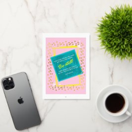 Ser aún citado verde rosado