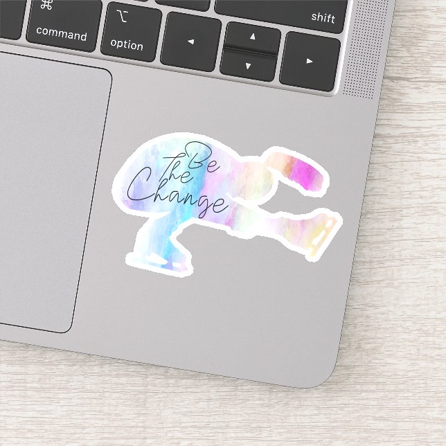 ser el pegatina de comillas de cambio (Detalle)