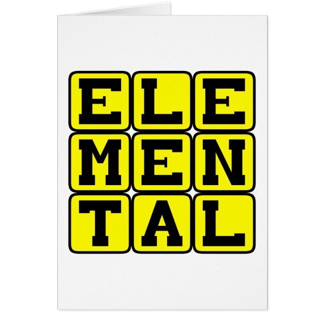 Ser elemental, mítico (Frente)